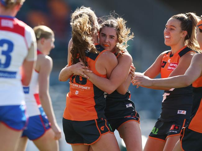 Zarlie Goldsworthy starred for GWS. Picture: Getty Images