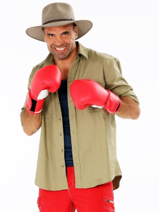 Anthony Mundine in I'm A Celebrity ... Get Me Out Of Here! Picture: Supplied