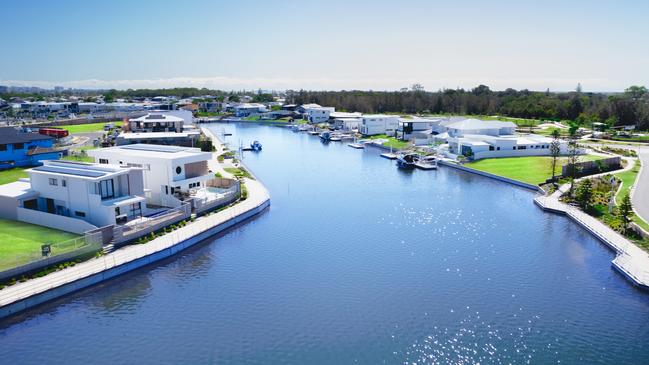 Developer Pelican Waters has revealed its latest set of land to be sold from $885,000 to $2.2m. Photo: contributed