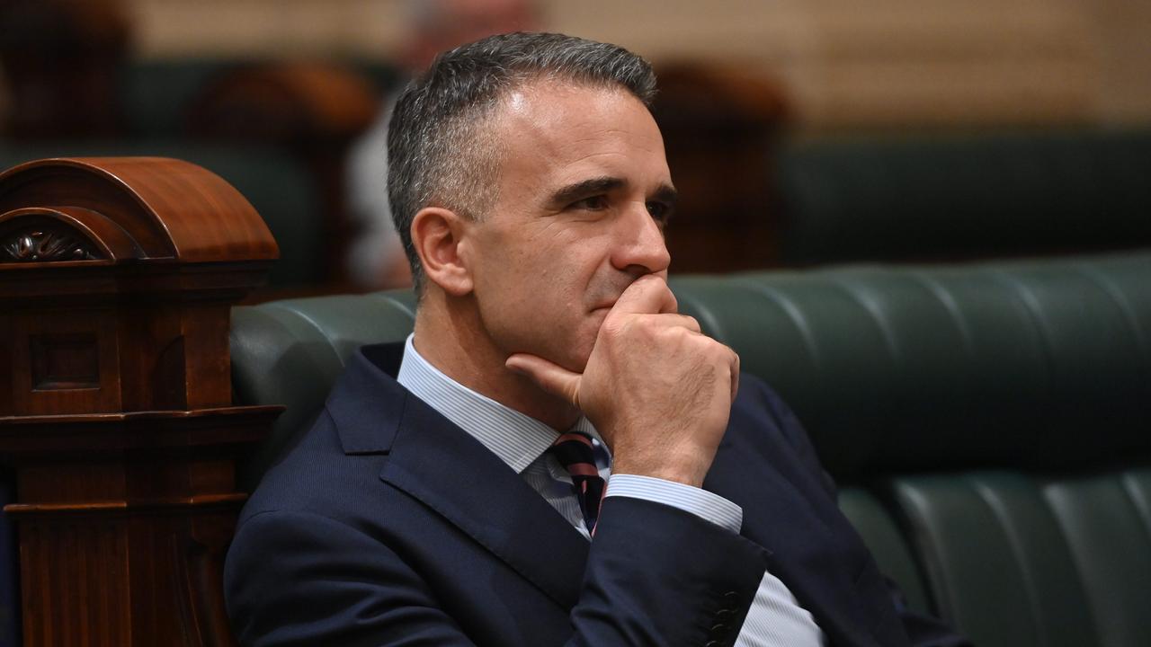 Premier Peter Malinauskas in state parliament. Picture: Keryn Stevens