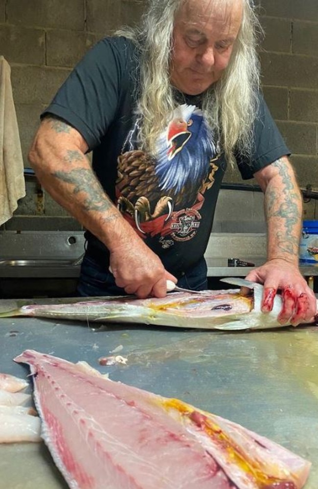 'Salty Bicheno sea dog' Dave Ryan has purchased the 'Tasmanian Coastal Seafoods' brand from owner Waubs Harbour Whisky, and is relocating to a former butchery further down Waubs Harbour Rd. Picture: Instagram/ Tasmanian Coastal Seafoods