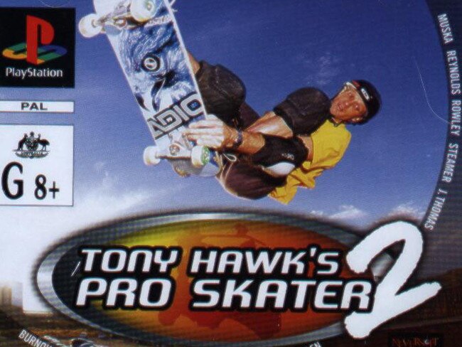 RETRO: The original cover of Tony Hawk’s Pro Skater 2, a genre, and generation defining video game.