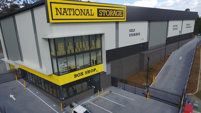 Brown turned her attention to the National Storage facility in Rowville