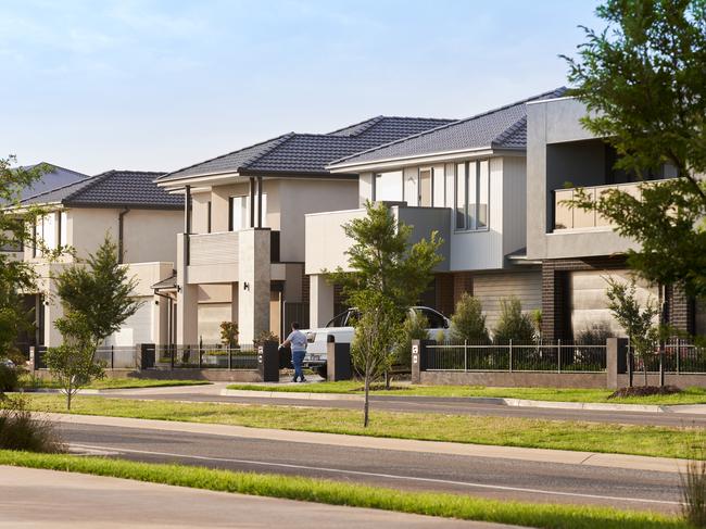 Stockland and Fairhaven Homes houses at Mt Atkinson