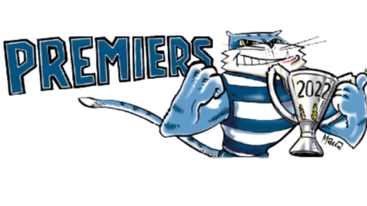 GF Geelong Cats Premiers 2022