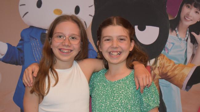 Iara Chaves and Tais Chaves at Hello Kitty’s Symphony Concert in Brisbane, Australia. Photos: Georgie Walker.