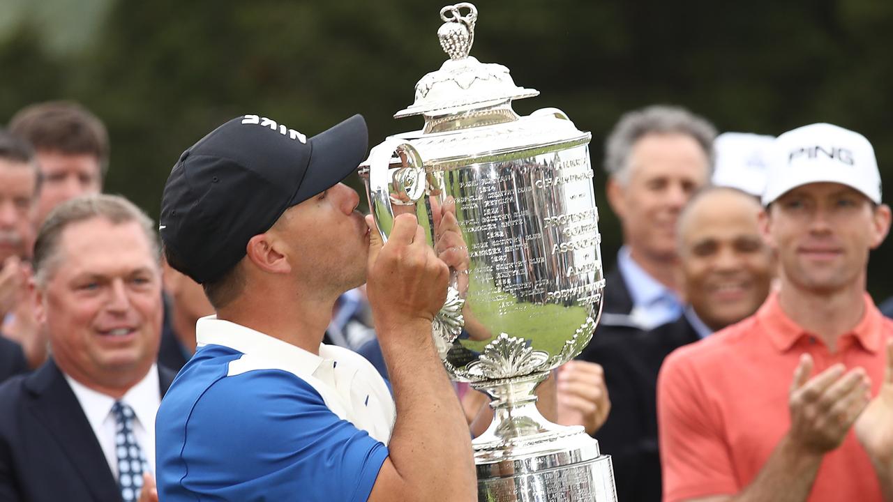 Numbers behind Brooks Koepka’s PGA Championship win.