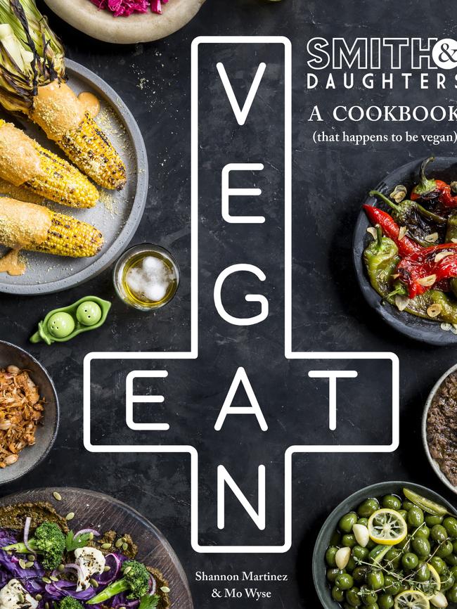 The cover of Smith &amp; Daughters: A Cookbook (that happens to be vegan)