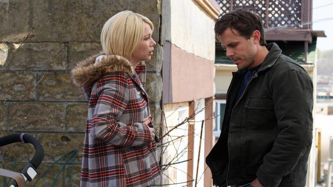 Michelle Williams and Casey Affleck in Manchester By the Sea. Picture: Supplied