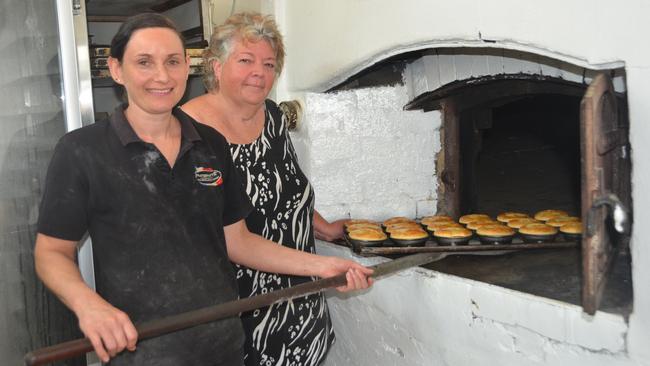 BEST OF THE BEST: Blackbutt Bakery owner Roberta Anson and her pie chef Franka Mills. Photo: Madeline Grace