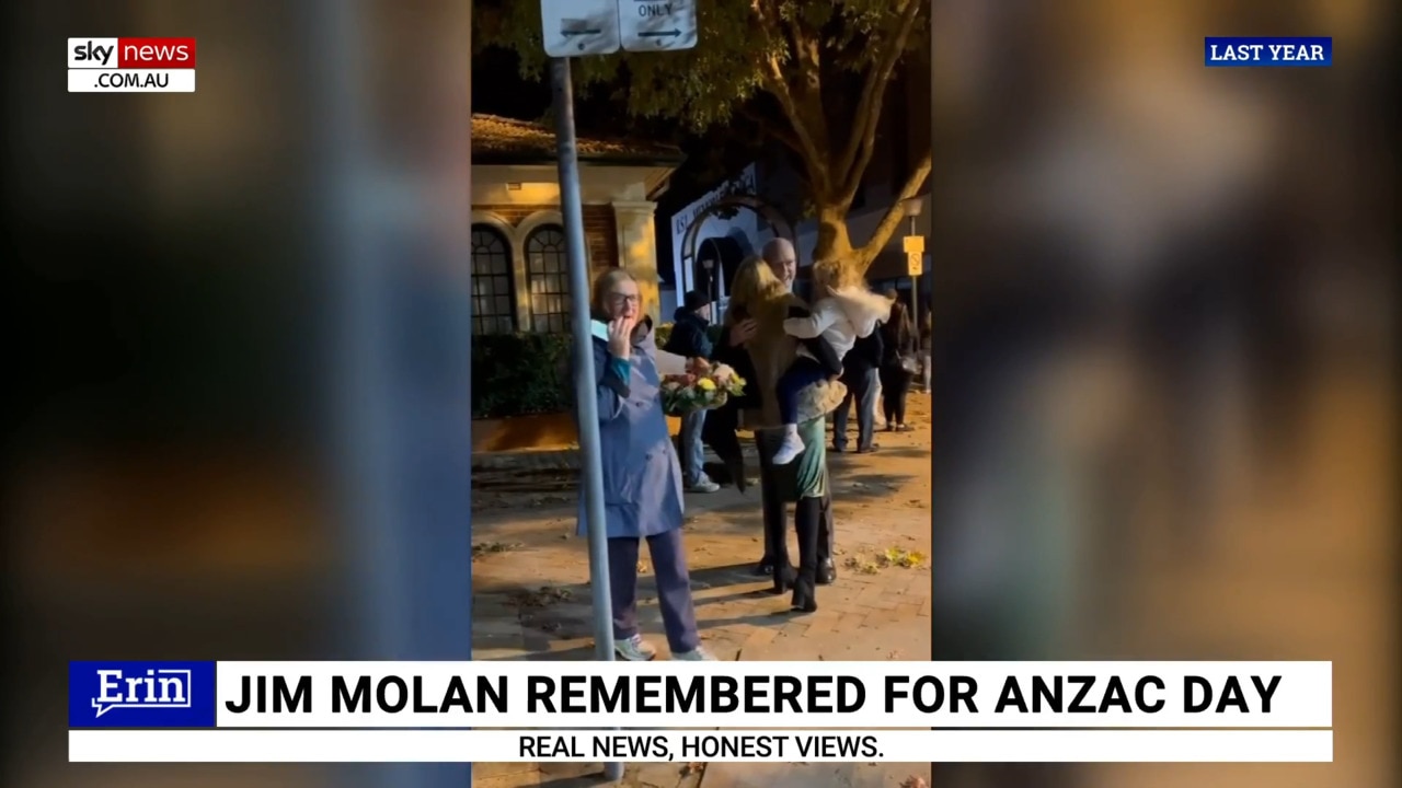 Erin Molan shares 'personal and special' clip to remember Jim Molan for Anzac Day