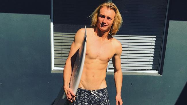 Tate Robinson is a professional surfer.