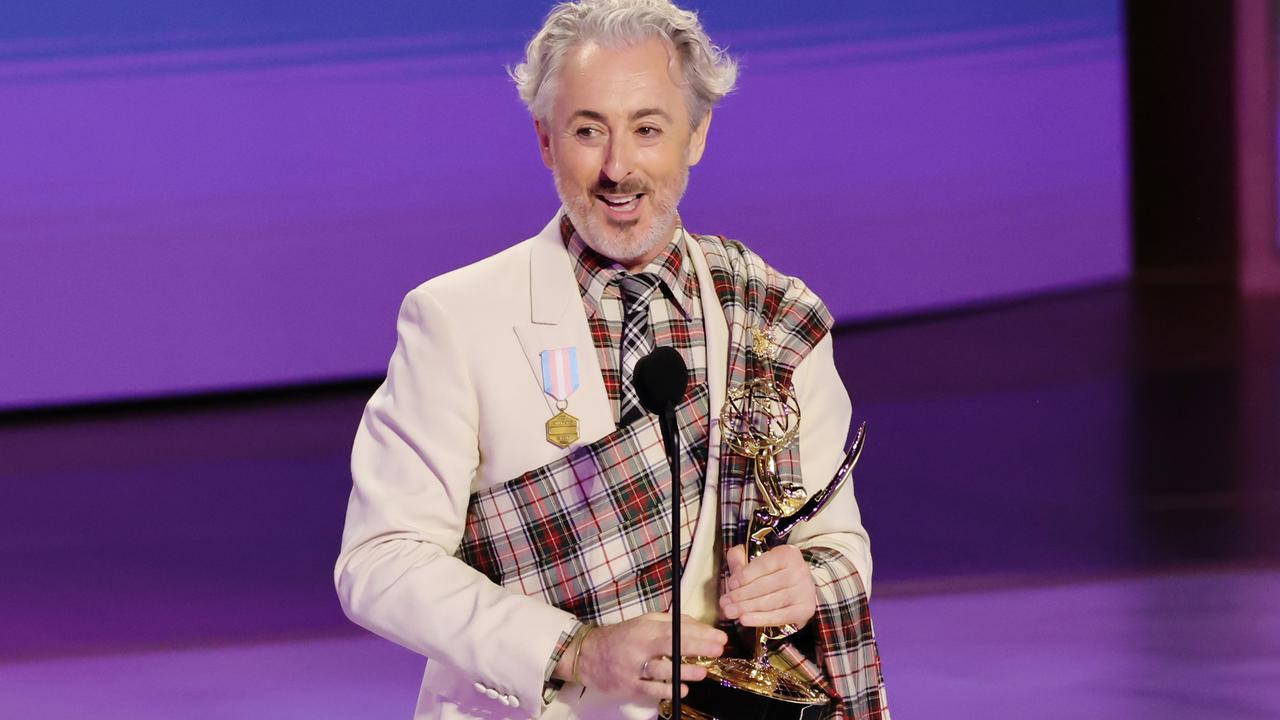 Alan Cumming accepts the Outstanding Reality Competition Program award for The Traitors. Picture: Kevin Winter/Getty Images