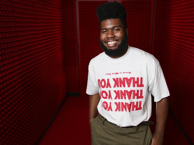 Khalid is on his first Australian tour. Picture: Justin Lloyd.