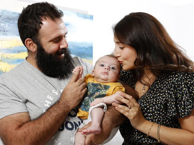 Surrogate baby finally comes home