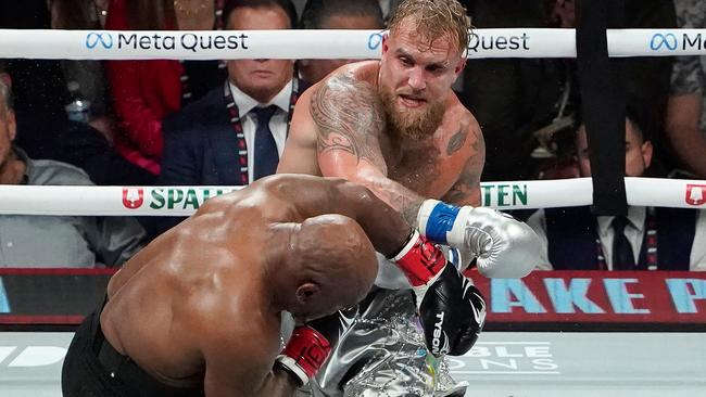 Jake Paul’s fight against Mike Tyson was widely panned. (Photo by TIMOTHY A. CLARY/AFP)