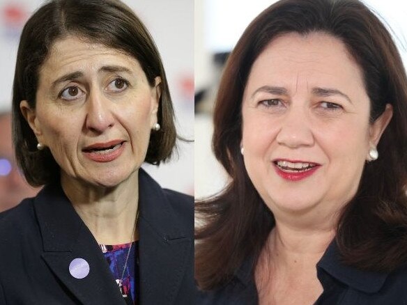 Palaszczuk Gladys face off for column