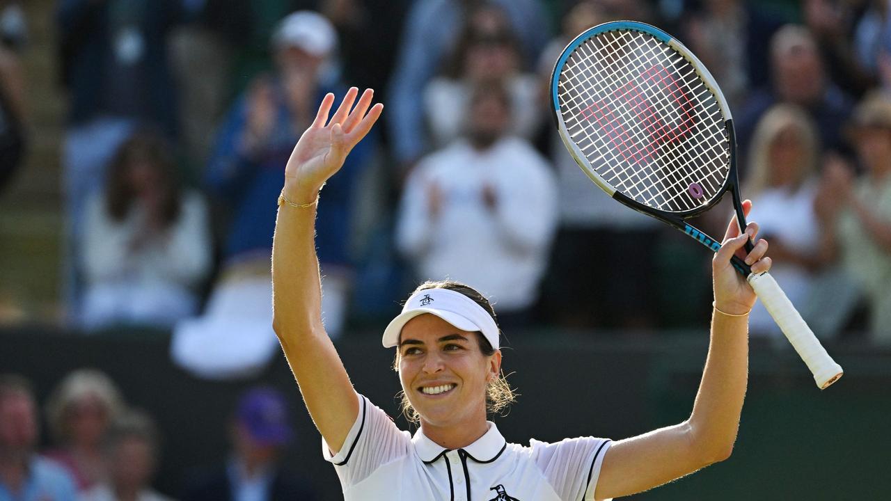 Ajla Tomljanovic will lead Australia’s Billie Jean King Cup charge in Glasgow this week. Picture: AFP