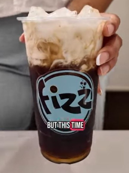 Talisha officially kicked off Fizz last month. Picture: Instagram/@drinkfizzsoda