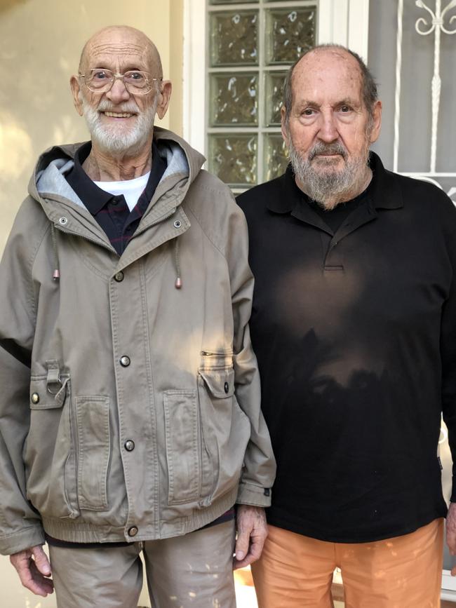 Sid and Ray Lang in August 2019. Picture: Supplied.