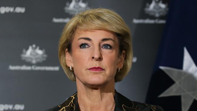 Industrial Relations Minister Michaelia Cash said the move to slap tougher fines on construction unions that repeatedly breach laws would act as a deterrent for “thuggish unions”