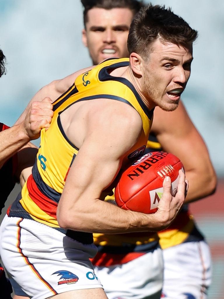 Paul Seedsman has been a shining light for the struggling Crows. Picture: AFL Photos/Getty Images