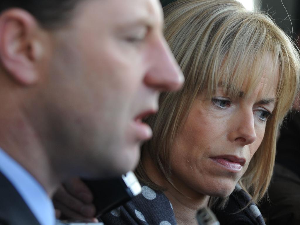 Gerry and Kate McCann have never stopped looking for their daughter. Picture: FRANCISCO LEONG / AFP