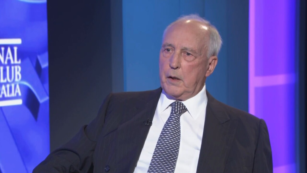 'No one' was off limits in Paul Keating's 'stinging Press Club address' on AUKUS