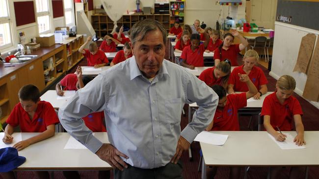 Port Melbourne Primary School principal Peter Martin says more schools are needed. Picture: Richard Serong