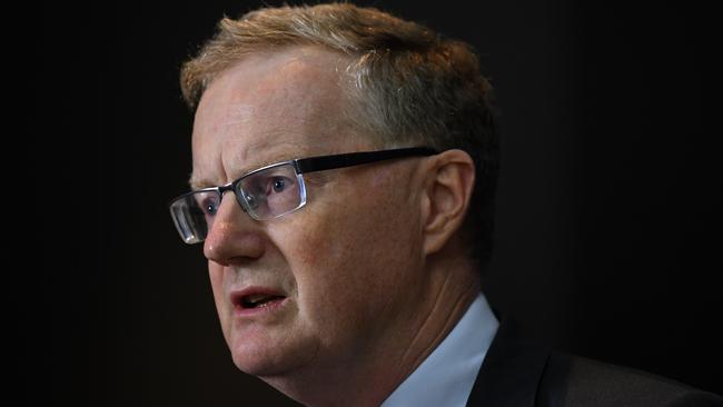 Reserve Bank governor Philip Lowe lowered the official interest in March to 0.25 per cent due to the coronavirus pandemic. Picture: Joel Carrett/AAP