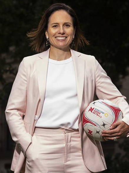 Netball Australia chief executive Kelly Ryan wants to see a sold-out John Cain Arena this Sunday. Picture: Daniel Pockett/Getty Images for FOX Sports