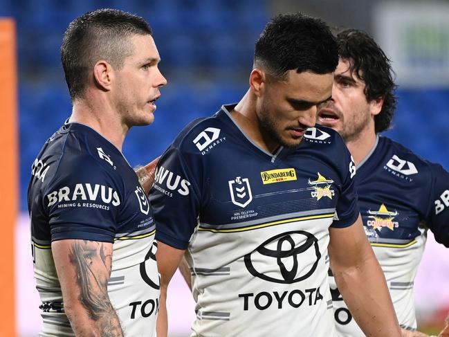 The Cowboys are staring down the possibility of not winning another game this season. Image: NRL Photos