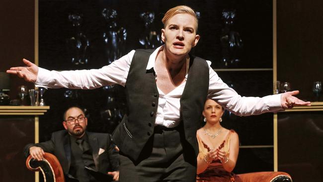 Kate Mulvany in <i>Richard III</i>, 2017. Picture: Prudence Upton