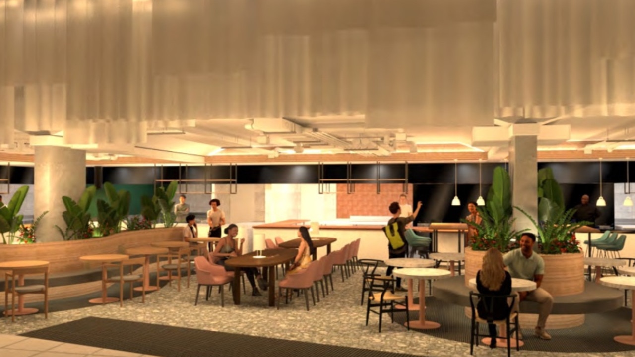 A render of the dining room at the new Mr Duncans in Fortitude Valley.