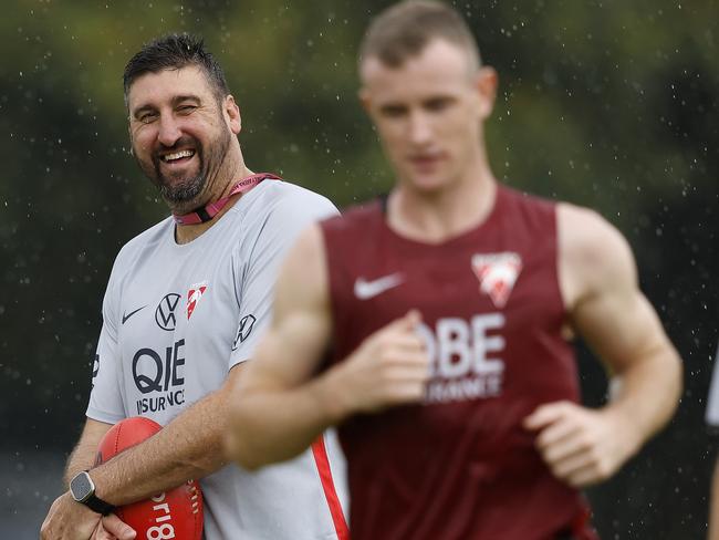 One of Dean Cox’s most important tasks in his first year as coach is convincing Warner to stay. Picture: Phil Hillyard