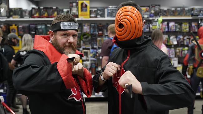 OZ Comic-Con Gallery. OZ comic at Melbourne Exhibition and Convention Centre. Matt Amundsen and Mathew Larocca. Picture: Valeriu Campan