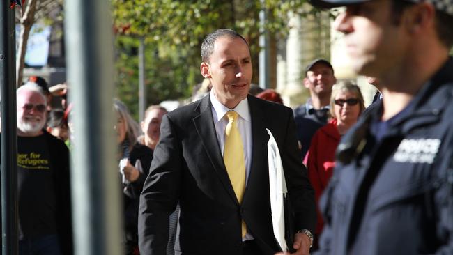 Former Labor MP David Bradbury will become a partner at the firm from next month. (Photo by Cole Bennetts/Getty Images)