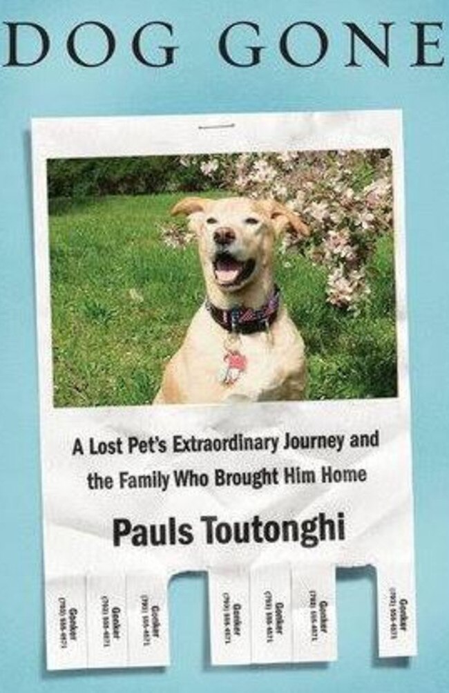 The cover of Pauls Toutonghi's book. Picture: Facebook.