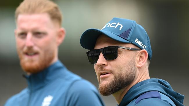 England’s national cricket team has gone through a complete transformation through the appointment of Ben Stokes and Brendon McCallum as captain and coach respectively. Picture: Alex Davidson/Getty Images.