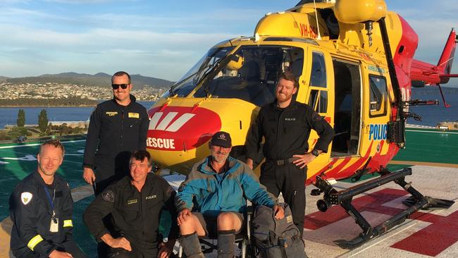 Tasmania Police rescue injured walker from the southwest wilderness on December 13