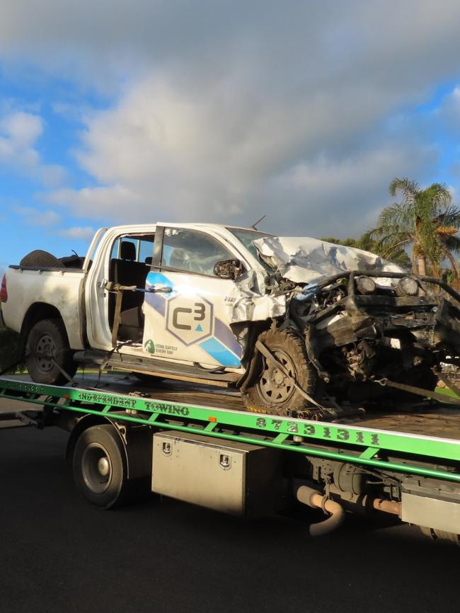 A truck driver, 45, died after crashing into a ute at Mt Schank near Mt Gambier on July 19.