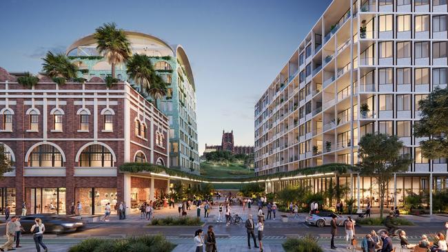 Iris Capital's $1 billion east end development in Newcastle CBD. Artist Impressions. Supplied