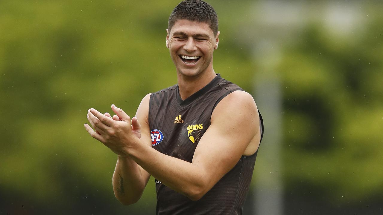 Jon Patton will be the No. 1 big man in attack for Hawthorn.