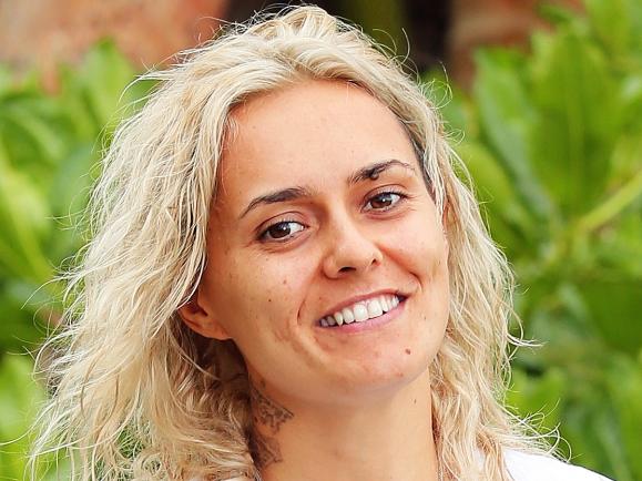 Moana Hope takes part in the 2020 series of Australia Survivor: All Stars.Picture: Channel 10