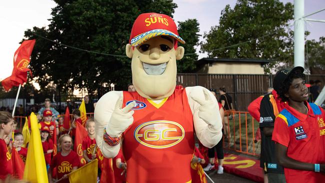 Gold Coast Suns match vs Adelaide Crows at TIO Stadium. Picture: Pema Tamang Pakhrin