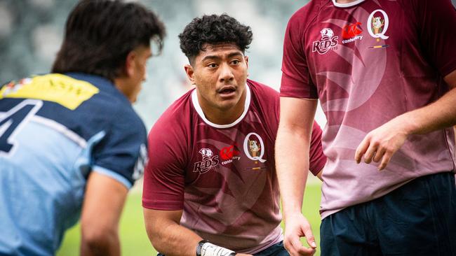 Queensland Reds under 18s v New South Wales under 18s. Picture courtesy of Tom Primmer/QRU.