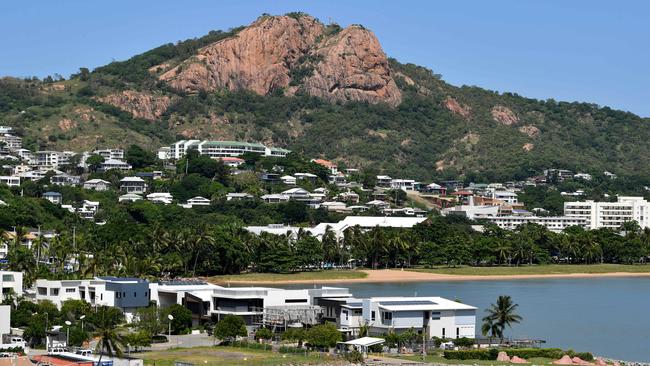 View of Townsville and Castle Hill from the roof of Ardo. Picture: Evan Morgan