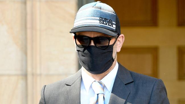 Mathew Campbell declined to share the dock with his co-accused. Picture: NCA NewsWire / Naomi Jellicoe.