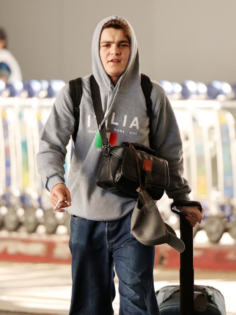 Jack, seen here at LAX after flying in from Paris in 2022, has preferred a life away from the spotlight. Picture: BACKGRID