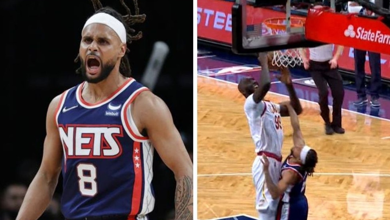 Patty Mills survived this ultimate NBA mismatch.